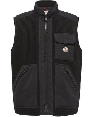 Moncler Lenevra Down Vest - Black