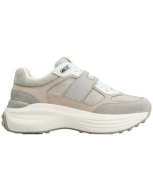 Tod's Round-Toe Lace-Up Trainers - White
