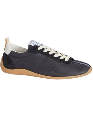 KENZO Retro Lace-Up Low-Top Trainers - Blue