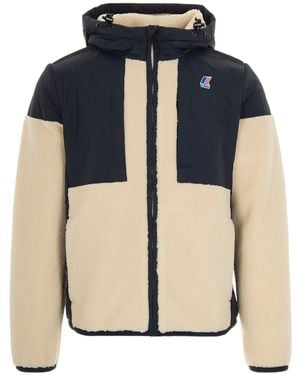 K-Way Samson 4.0 Orsetto Full Zip Hoodie - Blue