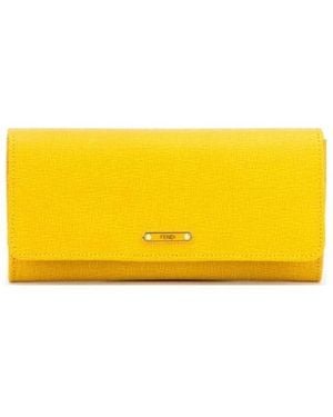 Fendi Long Wallet - Yellow