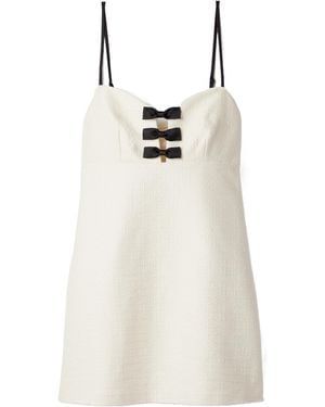 LoveShackFancy Adelaide Dress - White