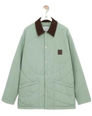 Loewe Padded Overshirt - Green
