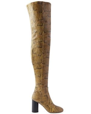 Isabel Marant Lelta High Boots - White