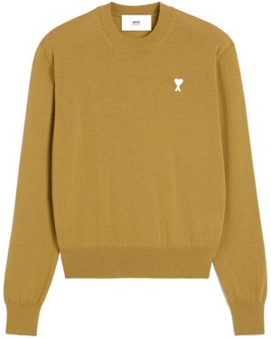 Ami Paris Sweater - Yellow