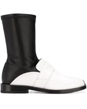 Maison Margiela Tabi Loafer Boots - Black