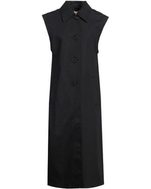 Marni Sleeveless Single-Breasted Coat - Black