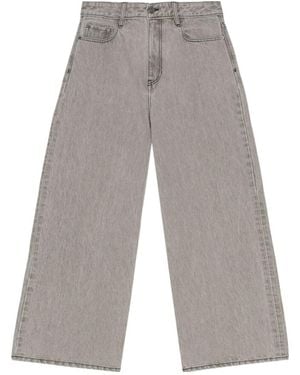 Ganni Future Denim Wide Jeans | Lyst
