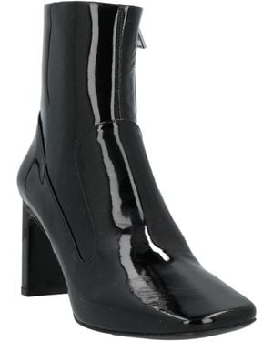 DIESEL Simple Leather Ankle Boots - Black