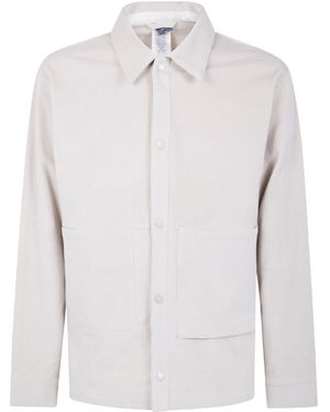 New Balance Long-Sleeved Straight-Hem Shirt - White