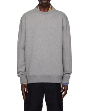 Givenchy Logo Round-Neck Jumper - Grey