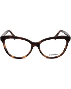 Max Mara Cat-Eye Frame Glasses - Black