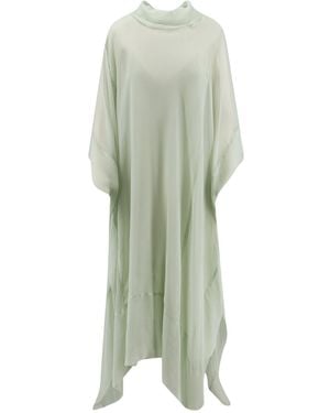 Alberta Ferretti Chiffon Dress - Green