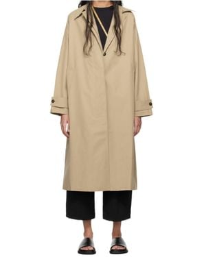 Studio Nicholson Holin Single-Breasted Coat - Natural