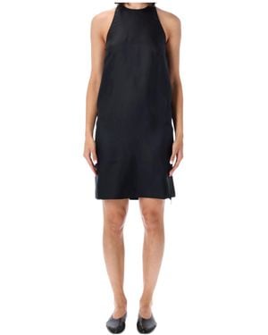 Loulou de Saison Bruna Halterneck Dress - Black
