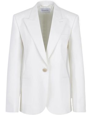 Givenchy Single-Breasted Blazer - White