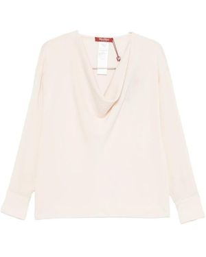 Max Mara Long-Sleeved Top - White