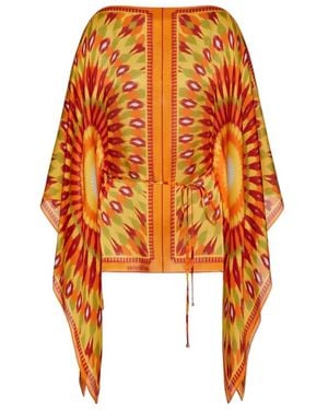 Valentino Printed Blouse - Orange