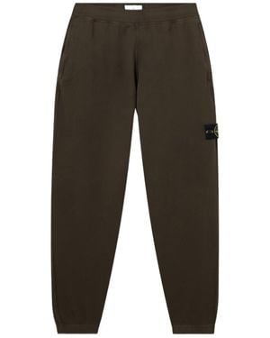 Stone Island Loose-Fit Joggers With Pockets And Elasticated Cuffs - Multicolour
