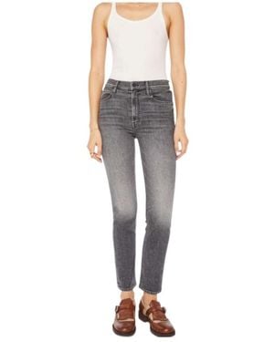 Mother The Dazzler Hover Jeans - Grey