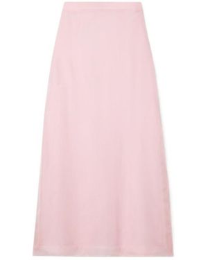 Altuzarra Silk-Organza Maxi Skirt - Pink