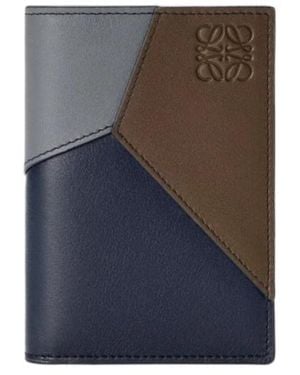 Loewe Puzzle Bifold Cardholder - Blue