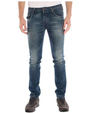Armani Jeans Logo Jeans - Blue