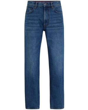 BOSS Straight-Leg Jeans - Blue