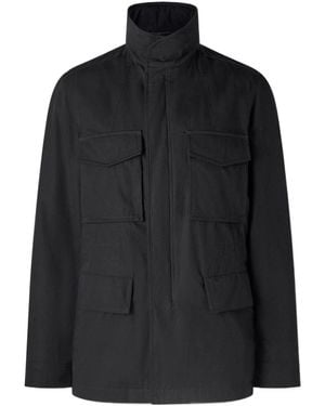 Tom Ford Band-Collar Jacket - Black