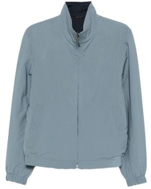 Brioni Zip-Fastening Long-Sleeve Jacket - Blue