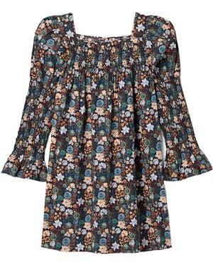 Doen Printed Dress - Black