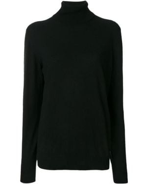 Loro Piana Turtleneck Knitted Jumper - Black