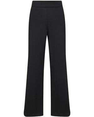 Max Mara Simple Elastic Waist Pants - Blue