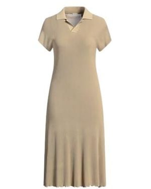 Burberry Midi Dresses - Natural