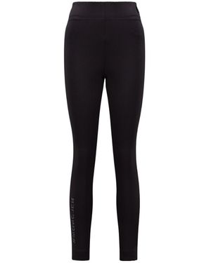 Moncler Jersey Leggings - Black