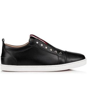Christian Louboutin F.A.V Fique A Vontade Trainers - Black