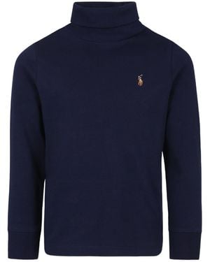 Ralph Lauren Turtleneck Sweater - Blue