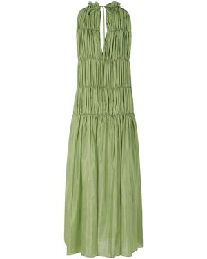 Semicouture Sleeveless Dress - Green