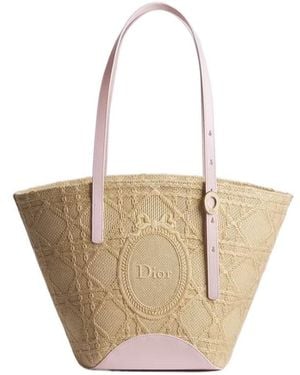 Dior Small Iviera Blooming Handbag - White