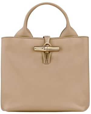 Longchamp Small Le Roseau Tote Bag - Natural