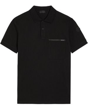 Moncler Short-Sleeved Polo Shirt - Black