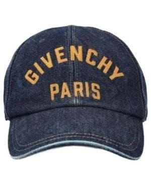 Givenchy Logo Hat - Blue