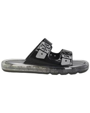 Tory Burch Logo Sandals - Black