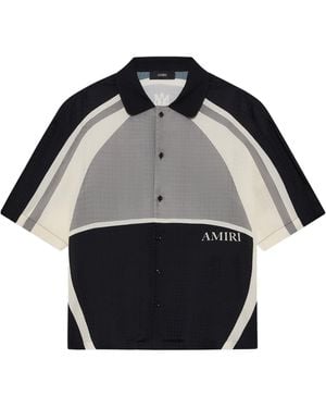 Amiri Panel Buttoned Shirt - Black