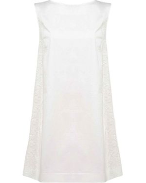 Blugirl Blumarine Sleeveless Dress - White