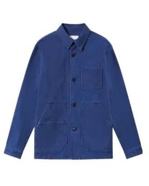 Isabel Marant Ardy Chest-Pocket Jacket - Blue
