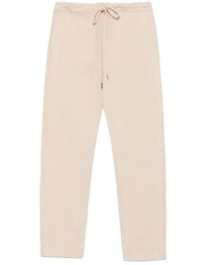 Moschino Drawstring Casual Trousers - Natural