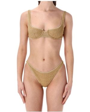 Oséree Oséree Lurex Underwire Bikini - Pink