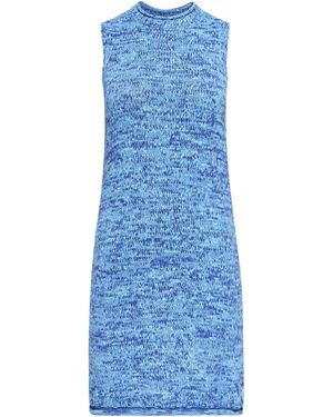 JW Anderson Jw Anderson Space Dye Mini Dress - Blue