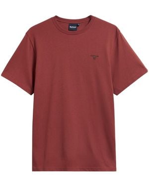 Barbour Logoembroidered Crewneck Tshirt
